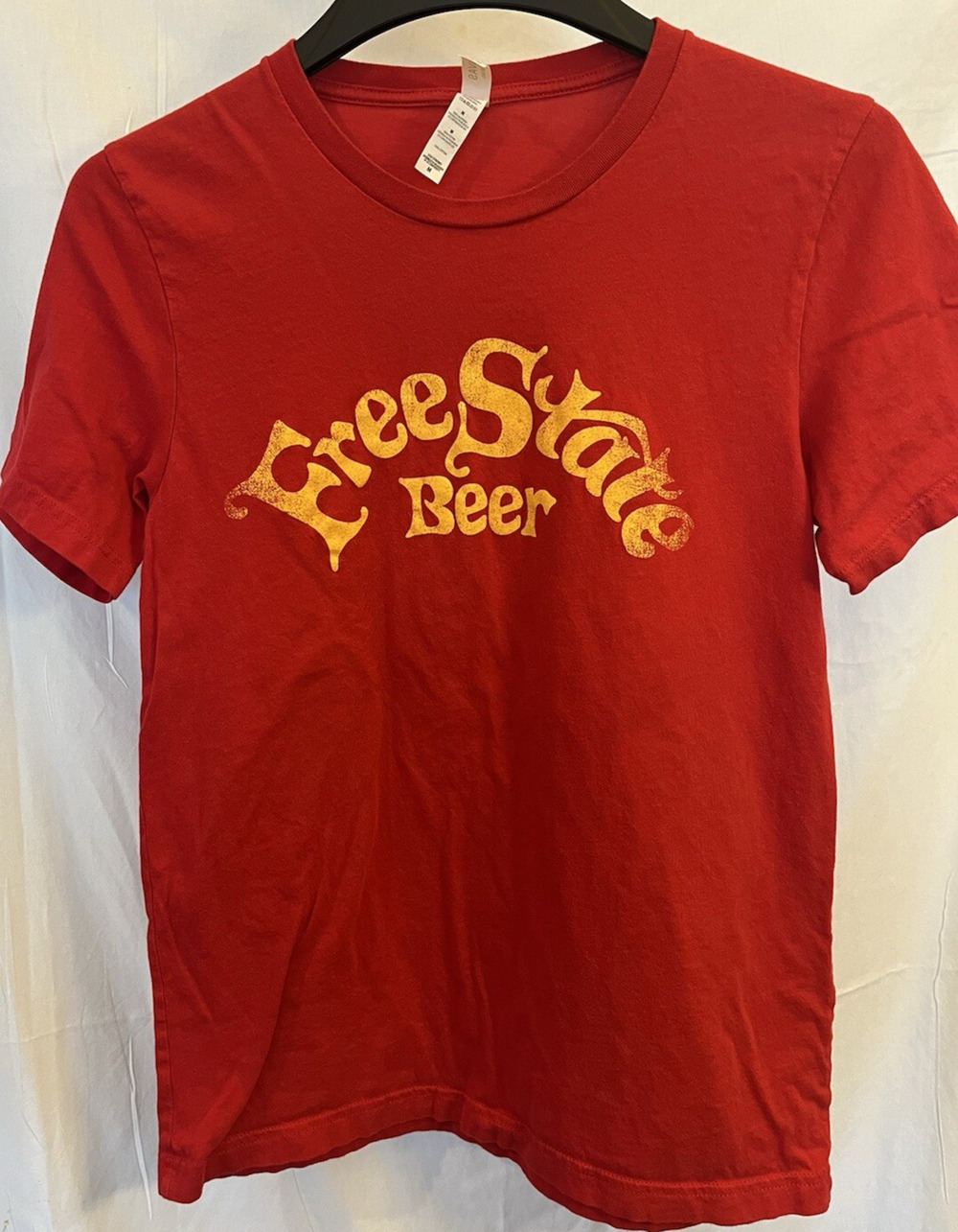 Free State Beer Brewery Lawrence Kansas T-Shirt Size M Red